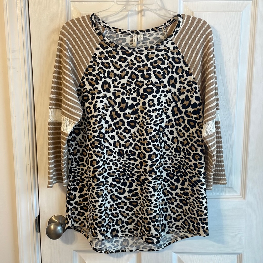 Cato Quarter sleeve top